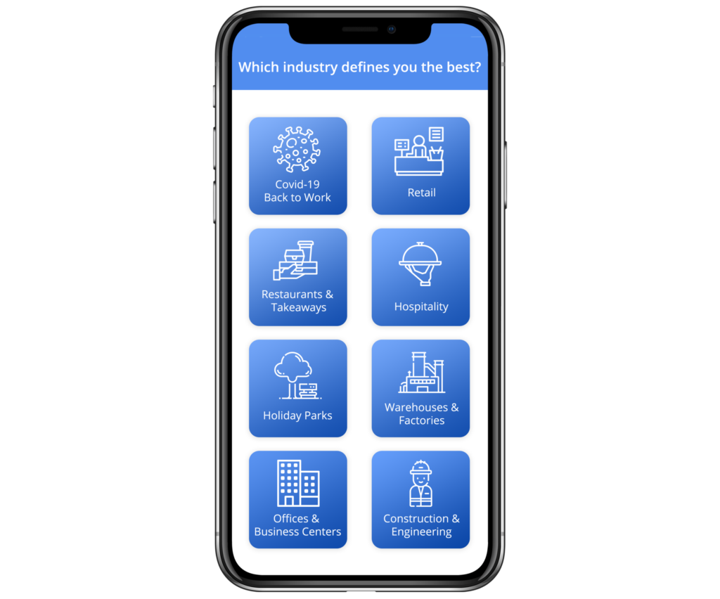 checkki industry selection