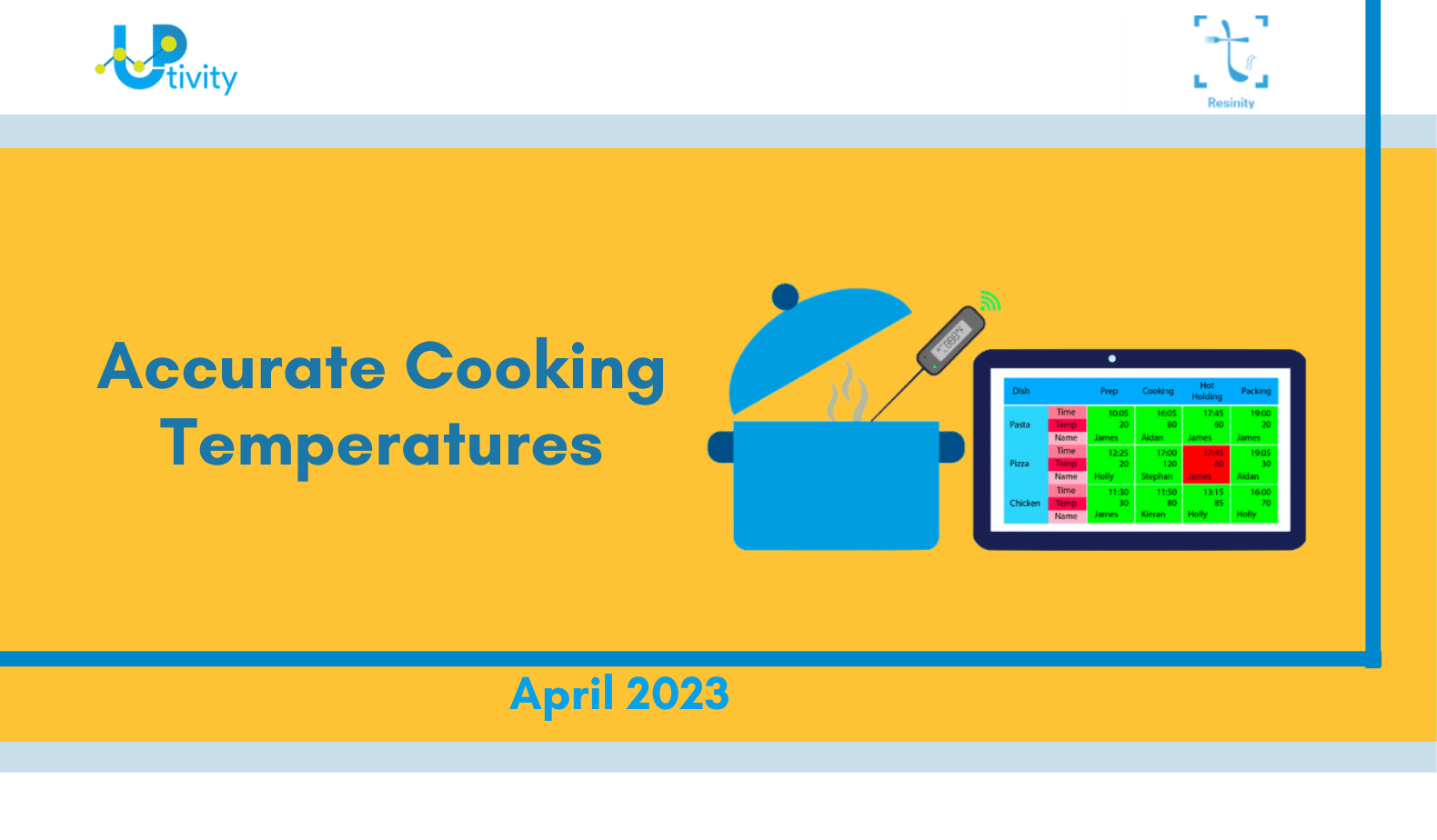 Accurate Cooking Temperatures