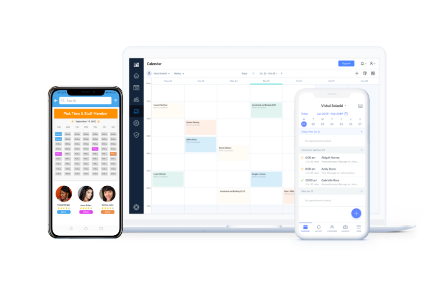 JustSell - Appointment webpage Justsell Epos Loyalty