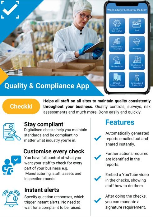 checkki food delivery sensors