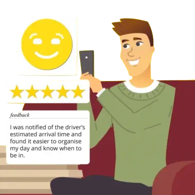 Customer Feedback- BeHeard app V2 Customer feedback at service delivery